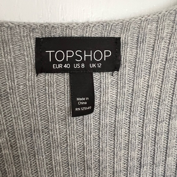 TOPSHOP Wrap Sweater - Picture 2 of 3